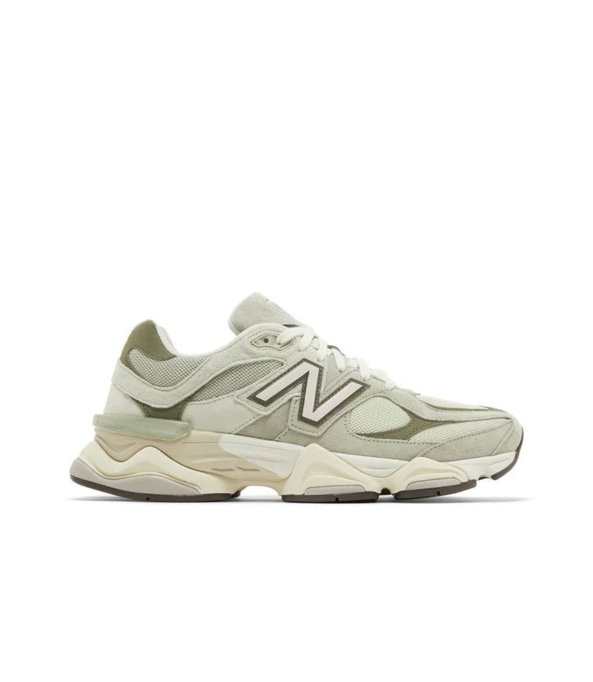 נעלי New Balance 9060 - שמנת וירוק בהיר