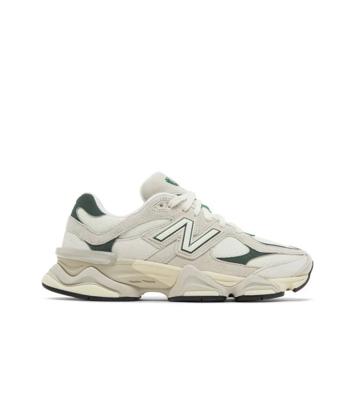 נעלי New Balance 9060 - שמנת וירוק כהה